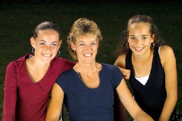 Debbie and daughters